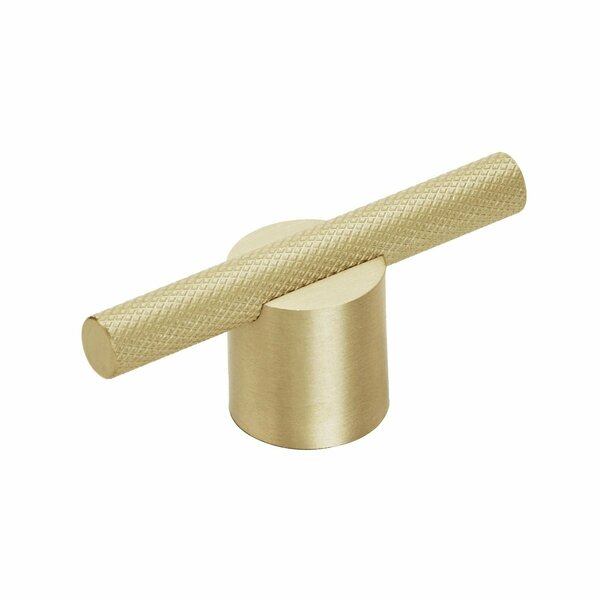 Amerock Transcendent 5/8 in 16 mm Center-to-Center Matte Gold Cabinet Pull BP741416MGMG